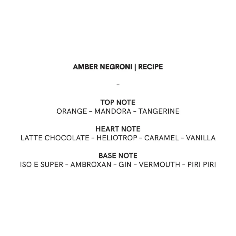 Amber Negroni