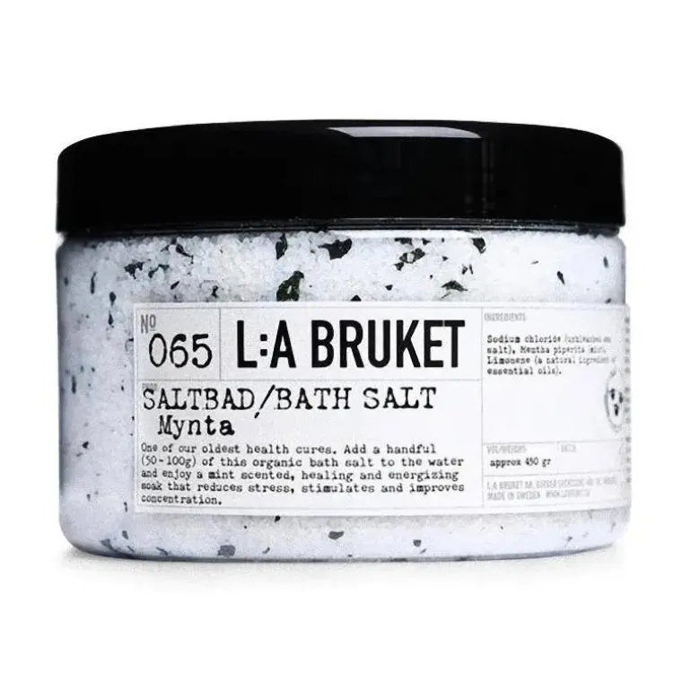L:A Bruket 065 SALT BATH PEPPERMINT - L:A Bruket Alla Violetta Boutique