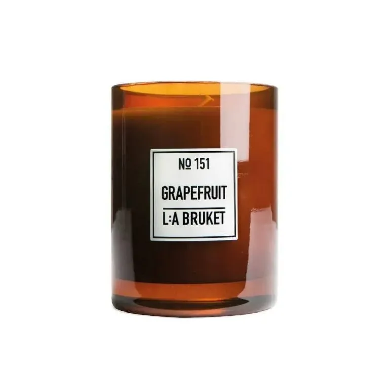 L:A Bruket 151 SCENTED CANDLE GRAPEFRUIT - L:A Bruket Alla Violetta Boutique