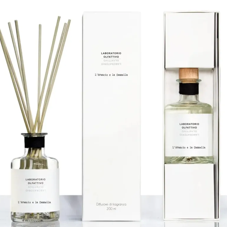Laboratorio Olfattivo L arancio e la cannella 200 ml - Laboratorio Olfattivo Alla Violetta Boutique